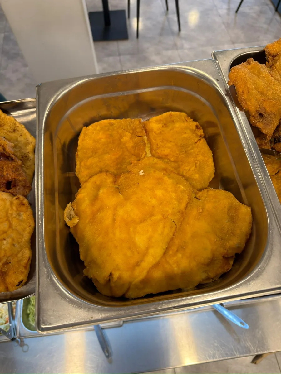 Milanesas recién fritas